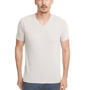 เสื้อยืดคอกว้างพิมพ์โลโก้ตามสั่ง Next Level Apparel เสื้อยืดผ้าคอตตอนผสมโพลีเอสเตอร์คุณภาพสูง ขายส่งจำนวนมากจากโรงงาน - Product Image 2