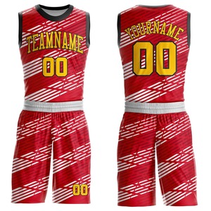 Uniforme de Baloncesto de Última Moda, Nuevo Estilo, Cómodo, Uniforme de Baloncesto Juvenil Americano con Personalización - Product Image 1
