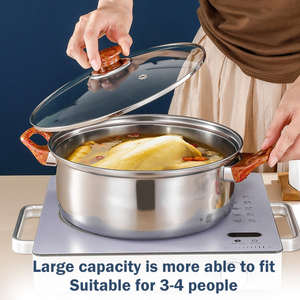 Premium <b>Woks</b> Set For Healthy Stir Fry Cooking With Durable Design Heat Resistant Handles Deep Cooking - Product Image 6