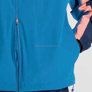 Street Style <b>Women's</b> Custom Waterproof Breathable Knitted Satin <b>Bomber</b> <b>Jacket</b> Mesh Lining <b>Lightweight</b> Sports Casual School Team - Product Image 3