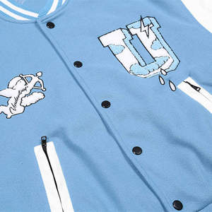 Chaquetas Varsity de Primera Calidad con Hombros Caídos, Logotipo Personalizado, el Mejor Material, Marca Privada, Bordado en Chenilla para Hombre - Product Image 4