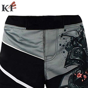 New Arrival Solid Color <b>Men</b> MMA <b>Shorts</b> <b>for</b> Adult OEM Service Wholesale Custom Made Front Logo Breathable Quick Dry - Product Image 6
