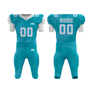Custom American Football Uniform Sublimated American Football Jersey 100% Polyester with Padded Pant Youth & Adult Gridiron Kit - Product Image 1