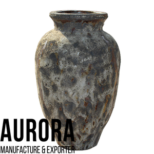 Macetas de cerámica esmaltada artesanales de Vietnam, de diferentes tamaños, personalizadas de fábrica, para plantas de interior, con logotipo. - Product Image 1