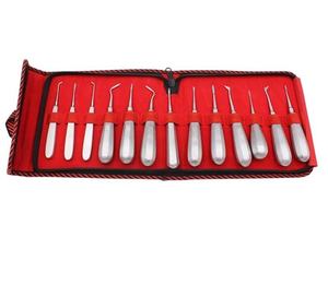 Dental Luxating Lift <b>Elevator</b> Teeth 10 Pieces Set Stainless Steel Coupland Crossbar Cryer Straight Manual by Blush surgical - Product Image 2