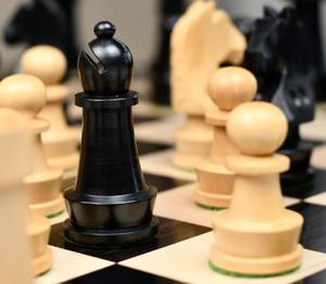 Jeu d'échecs Staunton pour tournoi, hauteur du roi 3,75 pouces, en bois d'ébène et de buis, au meilleur prix - Product Image 2