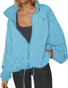 Chaqueta Safari Negra Unisex, Informal, Holgada, de Poliéster, para Invierno, de Color Sólido, Largo Regular, Transpirable y Ligera - Product Image 1