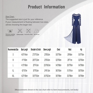 Vestidos de Danza Lírica para Mujeres Adultas, Vestido Fluido para Eventos de Danza, Vestido de Diseñador para Danza, Vestido de Baile de Salón para Adultos - Product Image 6