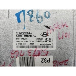 ชุดควบคุมเครื่องยนต์ Sonata NF, YF ปี 2004-2012 มือสอง ของแท้ รหัส 391222EYB3 - Product Image 2