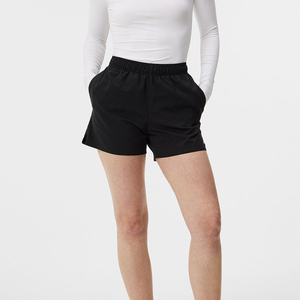 Pantalones Cortos Deportivos para Mujer 2026, con Logotipo Personalizado, de Poliéster, con Cordón Ajustable, 2 en 1, para Entrenamiento Atlético - Product Image 2