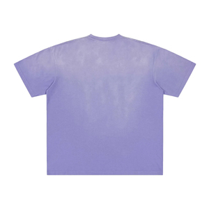 T-shirt Homme Oversize Vintage Streetwear Personnalisable 260 Grammes Coton Épais Délavé à l'Acide Styles Neige - Product Image 2