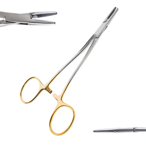 คีมจับเข็มคิลเนอร์แบบพรีเมียม ขนาด 13 ซม. ทำจากสแตนเลสสตีล ใช้สำหรับเย็บแผล เครื่องมือผ่าตัดทางศัลยกรรมกระดูกและทันตกรรม ได้รับการรับรองมาตรฐาน CE ISO - Product Image 4