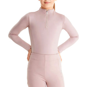 Conjuntos Ecuestres para Niños de Tela Elástica de Alta Calidad, Personalizados OEM, Camisas Ecuestres de Manga Larga a la Moda, Pantalones, Conjuntos Completos - Product Image 4