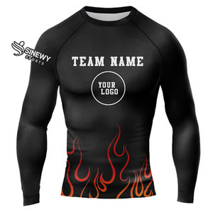 El Mejor Producto, Camiseta Deportiva de Manga Larga, Transpirable, de Compresión, para Gimnasio, Spandex/Poliéster, Secado Rápido, Alta Calidad, Unisex - Product Image 6