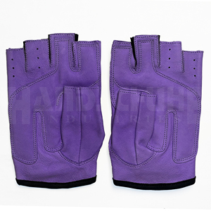 Guantes de Levantamiento de Pesas, Material PU, Agarre Antideslizante, Correa de Muñeca Ajustable, para Gimnasio, Unisex - Product Image 2