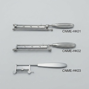 Cuchillo de injerto de piel manual Optitech de acero inoxidable quirúrgico, tubo cervical 6.0-1.5mm, modelo S17M para cirugía de columna vertebral - Product Image 4