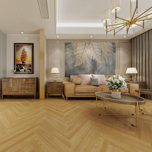 Parquet en chêne à chevrons écologique, imperméable et résistant à l'usure, pour entrepôt et chambre - Product Image 4