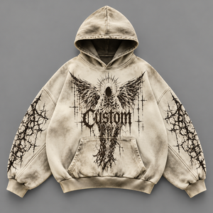 Sudadera con Capucha de Forro Polar de Algodón Bordada Personalizada Unisex para Invierno, para Tiendas Universitarias en EE. UU., Venta al por Mayor, Fabricante con MOQ Bajo - Product Image 4