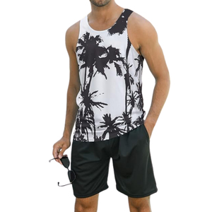 New Style Customized Fitness Clothing Summer Tank <b>Tops</b> Sleeveless Gym Training Men's Sublimation Tank <b>Top</b> Hot Sale In <b>Low</b> Price - Product Image 3