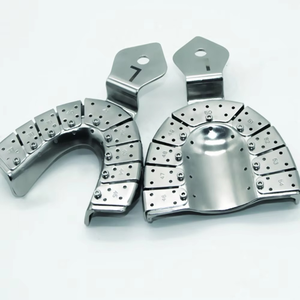 Bandeja de Impresión Dental de Acero Inoxidable Azicon, Reutilizable y Autoclavable, Técnica de Bandeja de Impresión para Implantes Dentales Abiertos y Cerrados - Product Image 2
