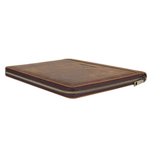Luxury Vintage Handmade Custom Genuine Leather Eco-Friendly Business File <b>Folder</b> <b>A4</b> Document Work Resume Stylish Portfolio Gift - Product Image 1