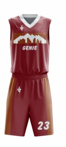 Uniformes de Baloncesto de la Mejor Calidad, Personalizados, 100% Poliéster, Nuevo Diseño, Conjuntos de Uniformes de Baloncesto para Venta en Línea - Product Image 5