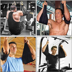 Sangles abdominales réglables en nylon et polyester légers et de haute qualité pour une installation facile, entraînement à domicile, musculation - Product Image 6
