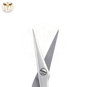 Tijeras para Cejas Curvas de Último Diseño, Multiusos, de Alta Calidad, para el Cuidado de la Belleza, de Acero Inoxidable, para Diestros - Product Image 2