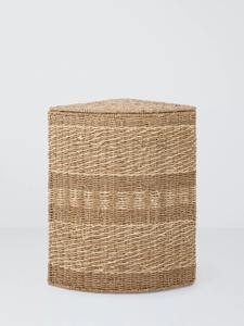 Panier à linge d'angle en jonc de mer, panier de rangement naturel fait main, vente en gros, écologique, fabriqué au Vietnam - Product Image 4