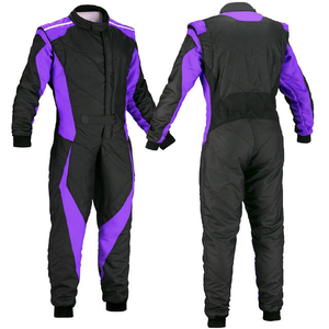 Traje de Carreras de Karting de Cuero Premium de Diseño Personalizado |   Camiseta de Karting de Alta Calidad, Transpirable, Ignífuga, de Secado Rápido, Talla Grande - Product Image 1