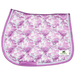 Almohadillas de Alta Calidad para Sillas de Montar a Caballo, Sublimación Floral, Excelente Calidad, Almohadillas para Sillas de Montar para Uso General - Product Image 5