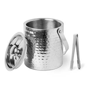 Ice bucket contemporary bar accessory sleek ice bucket stainless steel bar ware <b>drink</b> <b>cooler</b> whiskey ice bucket beer - Product Image 3