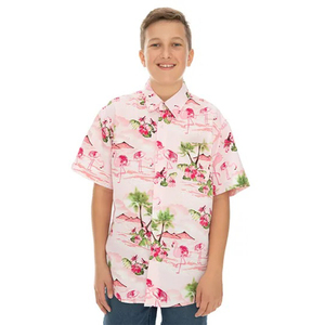 2026 Wholesale Custom Printed Floral Summer Vacation <b>Shirts</b> Unisex Aloha Hawaiian <b>Shirts</b> Lightweight Breathable Beach Wear Tops - Product Image 4