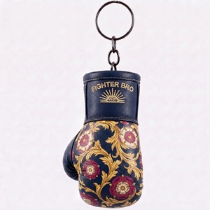 Porte-clés Gant de Boxe Miniature de Collection, Breloque Gant de Combat, Marchandise pour Club de Fitness, Cadeau pour Événement d'Entraînement, Articles Sportifs - Product Image 1