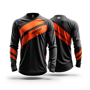 Jersey de Ciclismo Personalizado, Transpirable, Estampado, de Manga Larga, para Motocross y Descenso, para Hombre - Product Image 2