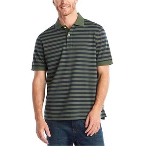 Camiseta de Golf Informal para Hombre, 100% Algodón, Tejido Transpirable, Diseño Liso, con Logotipo Personalizado Bordado, Camisetas Polo Tejidas - Product Image 5