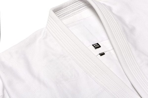 ชุดยิวยิตสู BJJ ผ้าฝ้าย 100% น้ำหนักเบา คุณภาพพรีเมียม 450GSM ทอลายเพิร์ลวีฟ สำหรับศิลปะการต่อสู้ ชุดยิวยิตสู bjj gi แบบปรับแต่งได้ - Product Image 2
