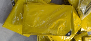 Lona de PE personalizable en varios tamaños y colores Tela impermeable de estilo liso - Product Image 4