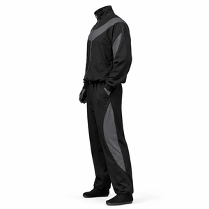 Ensemble coupe-vent personnalisé pour hommes, course à pied, cyclisme, entraînement, randonnée, veste et pantalon coupe-vent légers de haute qualité - Product Image 5