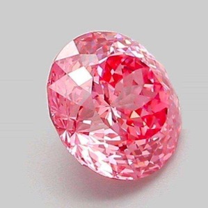 Diamant rose intense cultivé en laboratoire, pierre brute de qualité supérieure, diamant rose pour bague de fiançailles, bijoux fins - Product Image 2