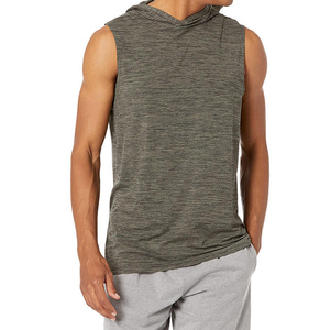 Modern Street <b>Men</b> Sleeveless Hoodies Soft Lightweight Gym <b>Pullover</b> Sporty Workout Stylish Casual Fashion Sleeveless Hoodies - Product Image 1