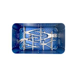 Kit d'instruments chirurgicaux orthopédiques pour petits animaux avec plaques de fixation, en acier inoxydable, réutilisable, avec tournevis manuel à mécanisme de réinitialisation par poignée - Product Image 6