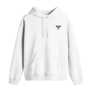 Sudadera con Capucha Holgada de Color Liso para Invierno, con Cordón Frontal, Bolsillo Canguro, Manga Larga y Puños Acanalados, Estilo Casual Urbano - Product Image 1