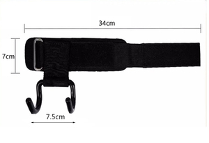 Crochets de musculation professionnels et durables pour soulevé de terre, haltérophilie, powerlifting, exercices de fitness et entraînement en salle de sport - Product Image 2