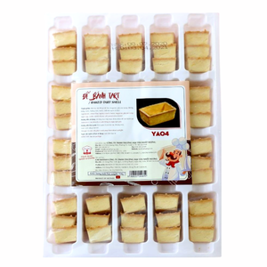 Manufacturer Sale Premium Quality Baked Tart HALAL OEM/ODM Dessert Frozen Baked Egg Tart Shell YA04 720G Bakery Using Wholesale - Product Image 1