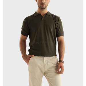 Camisa de Golf Formal para Hombre, Sólida, Transpirable, Ligera, de Secado Rápido, Ropa Deportiva de Alto Rendimiento, Absorbe la Humedad, Personalizable OEM - Product Image 1