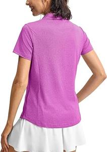 <b>Ladies</b> Business Casual for <b>Shirt</b> Premium Quality Cotton Fabric Breathable Quick Dry Half Sleeve Embroidered Logo Office Staff - Product Image 5