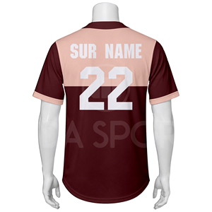 Uniformes de Béisbol Sublimados Personalizados, Uniformes de Equipo Premium, Ropa Deportiva Transpirable, Wida Sports, Poliéster/Nailon Antibacteriano - Product Image 3