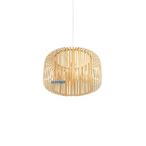 Custom Design Bamboo Rattan Pendant <b>Light</b> Natural Woven Lampshade For Restaurant Cafe Decor - Product Image 3