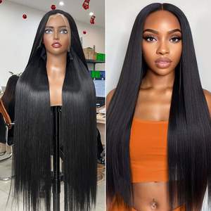 Extensions de cheveux 100% vierges vietnamiens Remy, tissage double trame, cuticules alignées, soyeux, perruque brute non traitée, toutes couleurs, haute qualité - Product Image 3